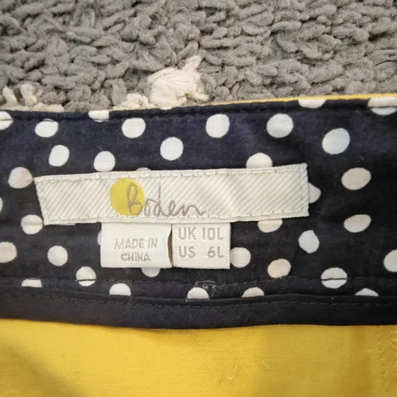 Boden Helena Chino Skirt Size 6L - Picture 8 of 8